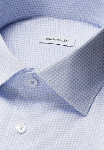 SEIDENSTICKER Regular fit Zakelijk overhemd in Blauw