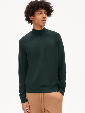 ARMEDANGELS Sweater 'RAANAS' in Green: front