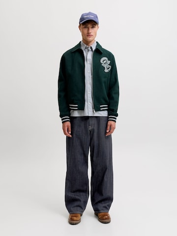 JACK & JONES - Pierna ancha Vaquero 'JJIDave JJClassic' en azul