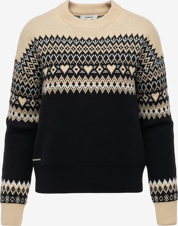 Ragwear Sweater 'Oslana' in Black: front