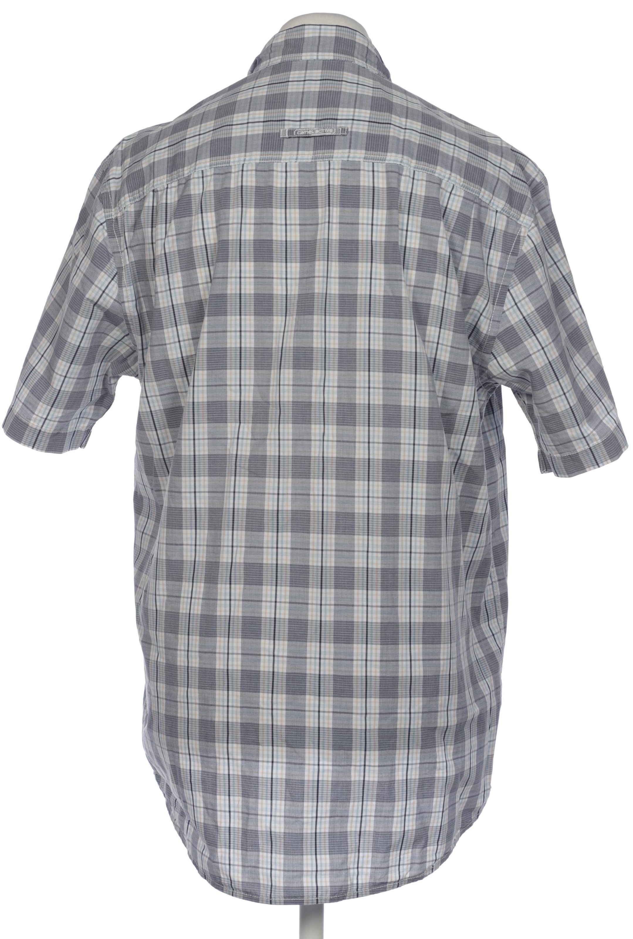 CAMEL ACTIVE Button Up Shirt in XL in Grey