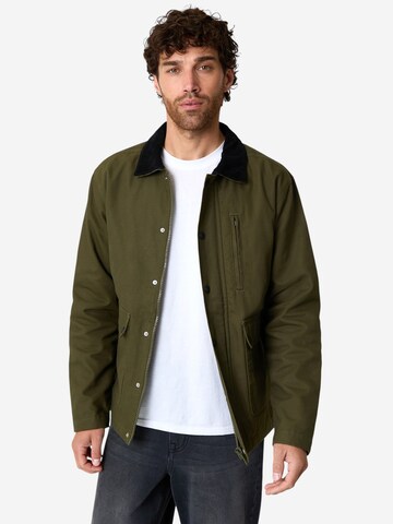 Threadbare Jacke 'Frawley' in Grün: Vorderseite