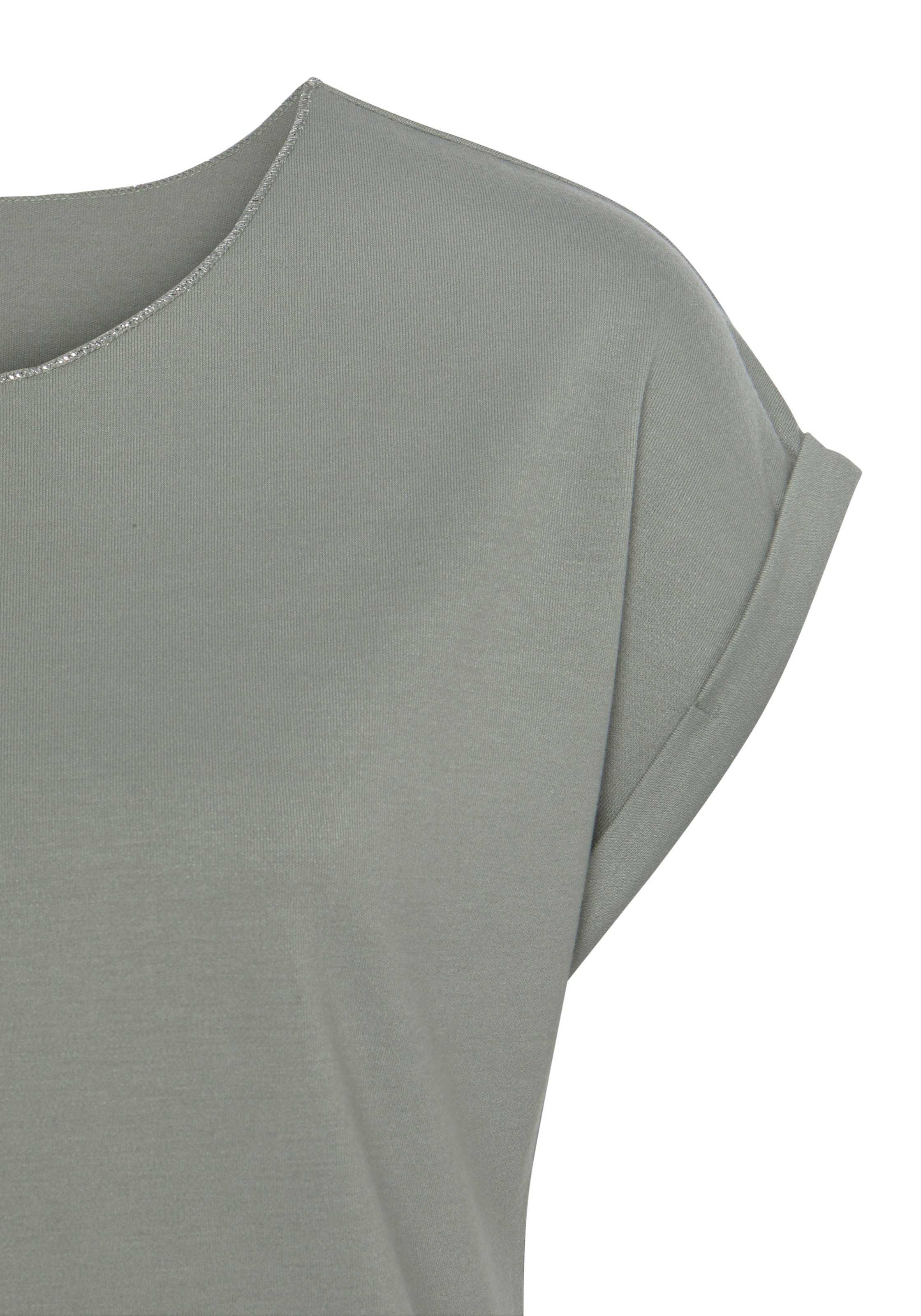 zaļš LASCANA T-Krekls