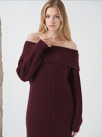 Bigdart - Vestido de malha em vermelho