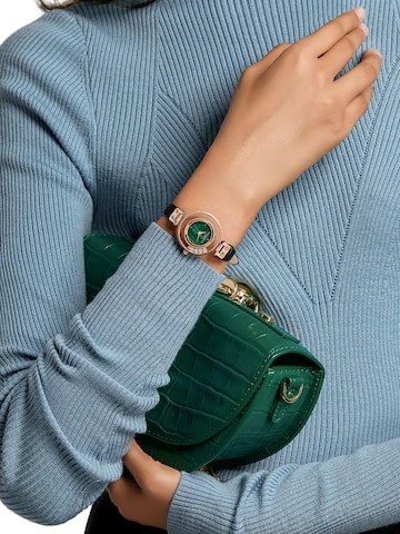 Victoria Hyde Analog Watch 'Spark' in Green: front