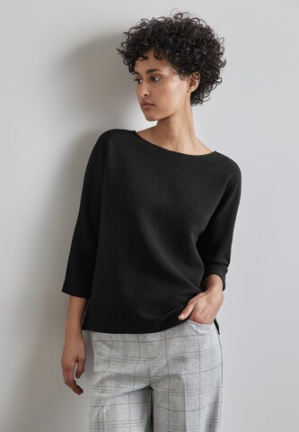 STREET ONE Shirt in Schwarz: Vorderseite