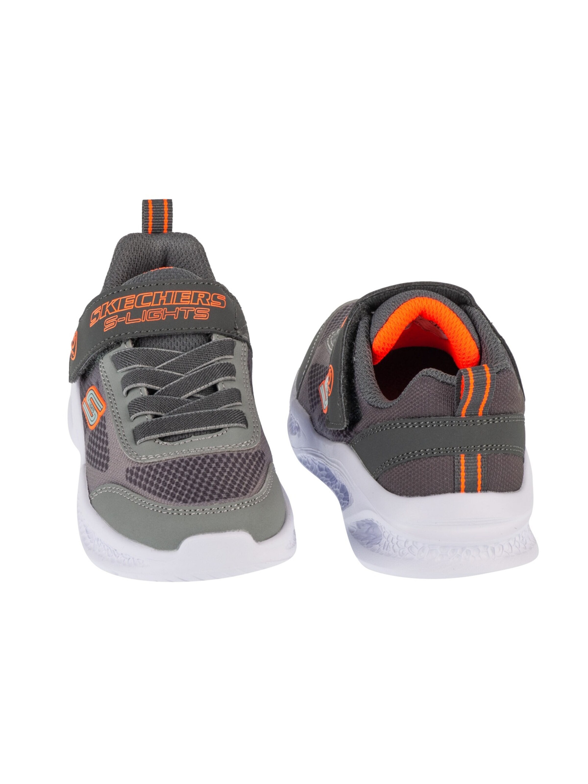 SKECHERS Trainers 'Skechers Meteor-Lights - Krendox' in Grey