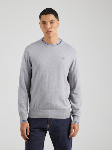 Pull-over La Martina en gris : devant