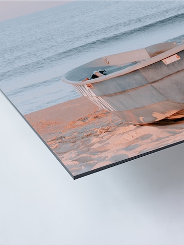 Liv Corday Bilder 'Pastel Boat' in Grau