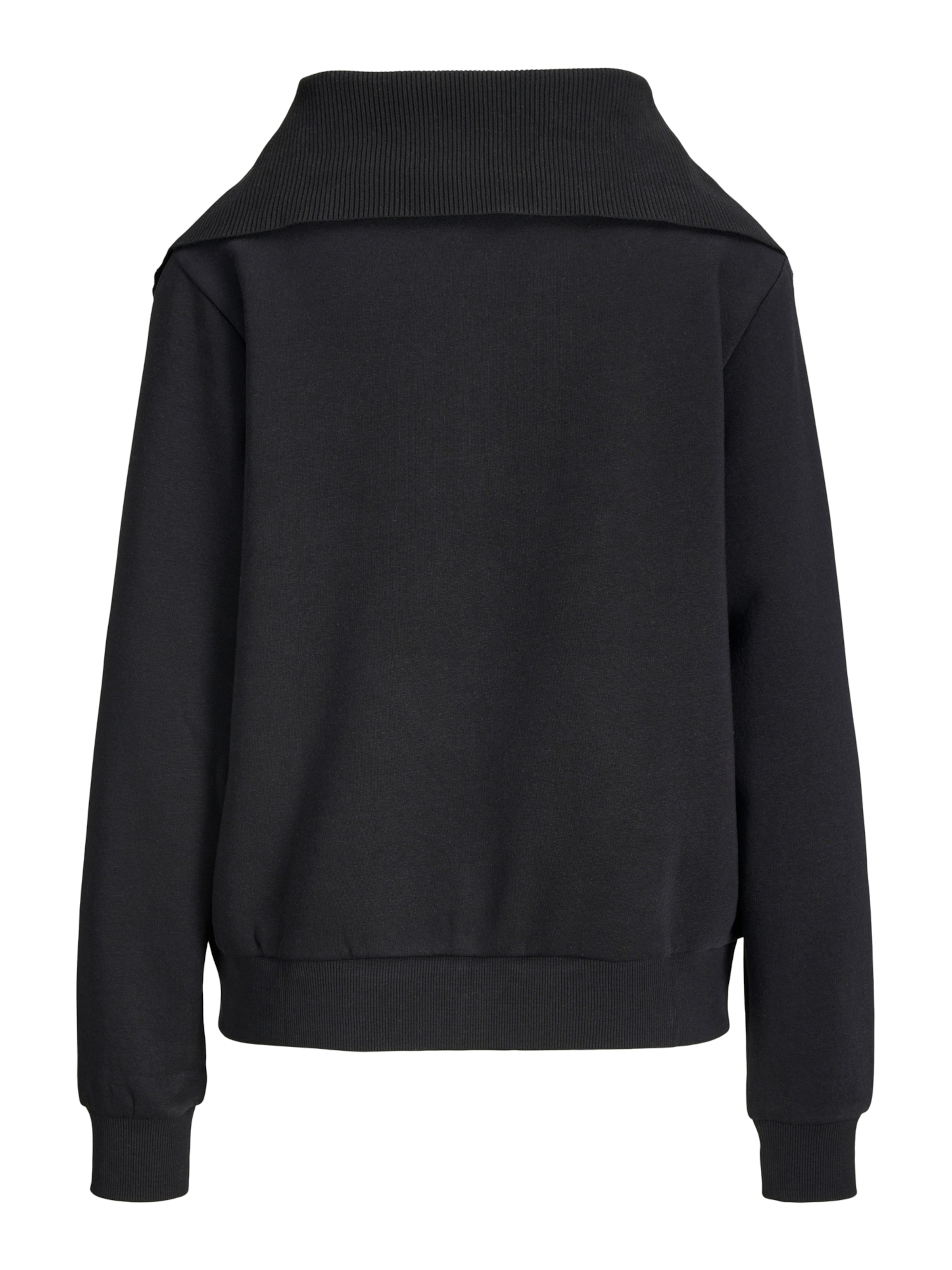 JJXX Zip-Up Hoodie 'JXSTUDIO' in Black