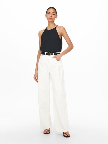 Wide leg Jeans 'Hope' di ONLY in bianco