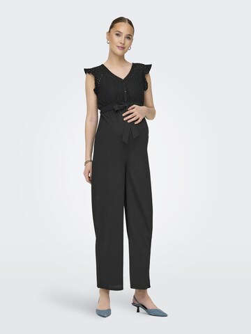 Only Maternity Jumpsuit in Schwarz