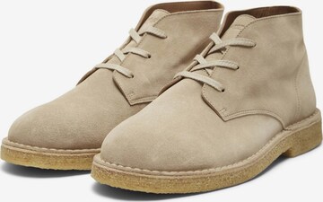 SELECTED HOMME Chukka Boots i beige