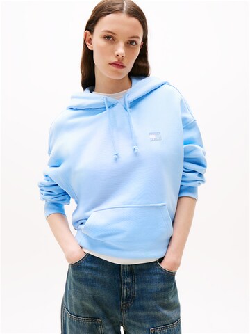 Felpa di Tommy Jeans in blu: frontale