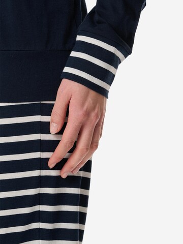 SCHIESSER Pajama 'Casual Essentials' in Blue