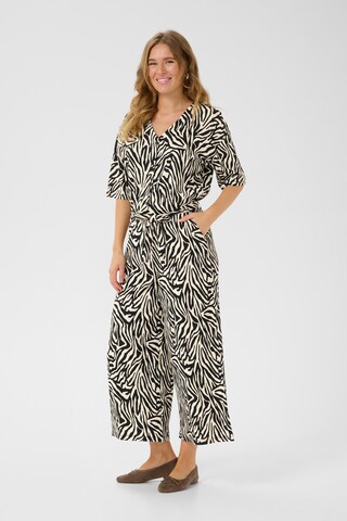 Kaffe Jumpsuit 'KAIvanna' in Zwart