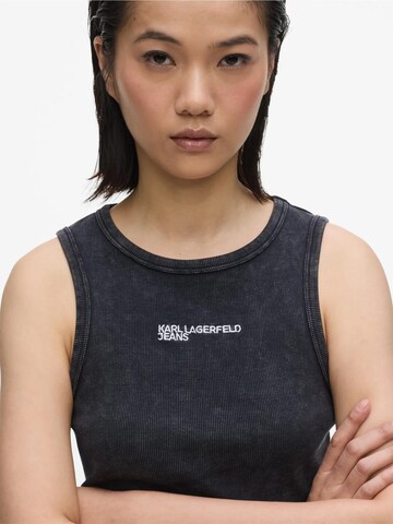 KARL LAGERFELD JEANS Top - Čierna