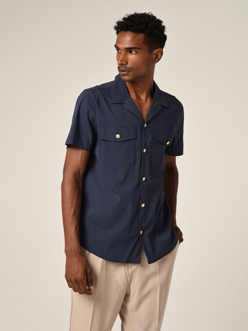 Antioch - Ajuste estrecho Camisa en azul