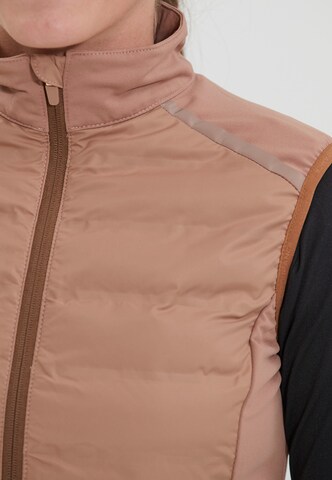 Gilet sportivo 'Reitta' di ENDURANCE in marrone