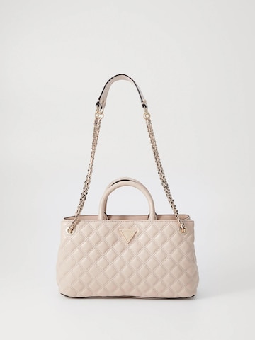GUESS - Bolso de hombro 'Guess Sac Bandoulière Spark Micro Mini Light Beige' en beige