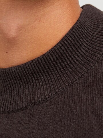 JACK & JONES Pullover 'Emil' in Braun