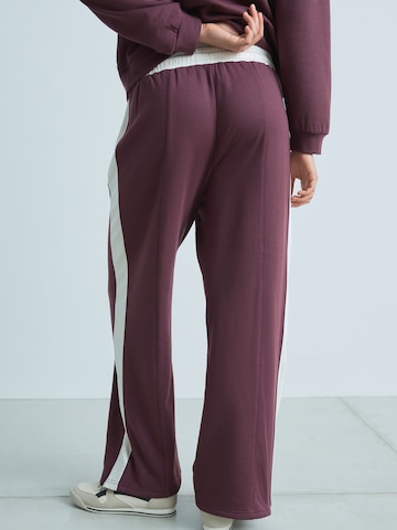 Wide Leg Pantalon Next en rouge