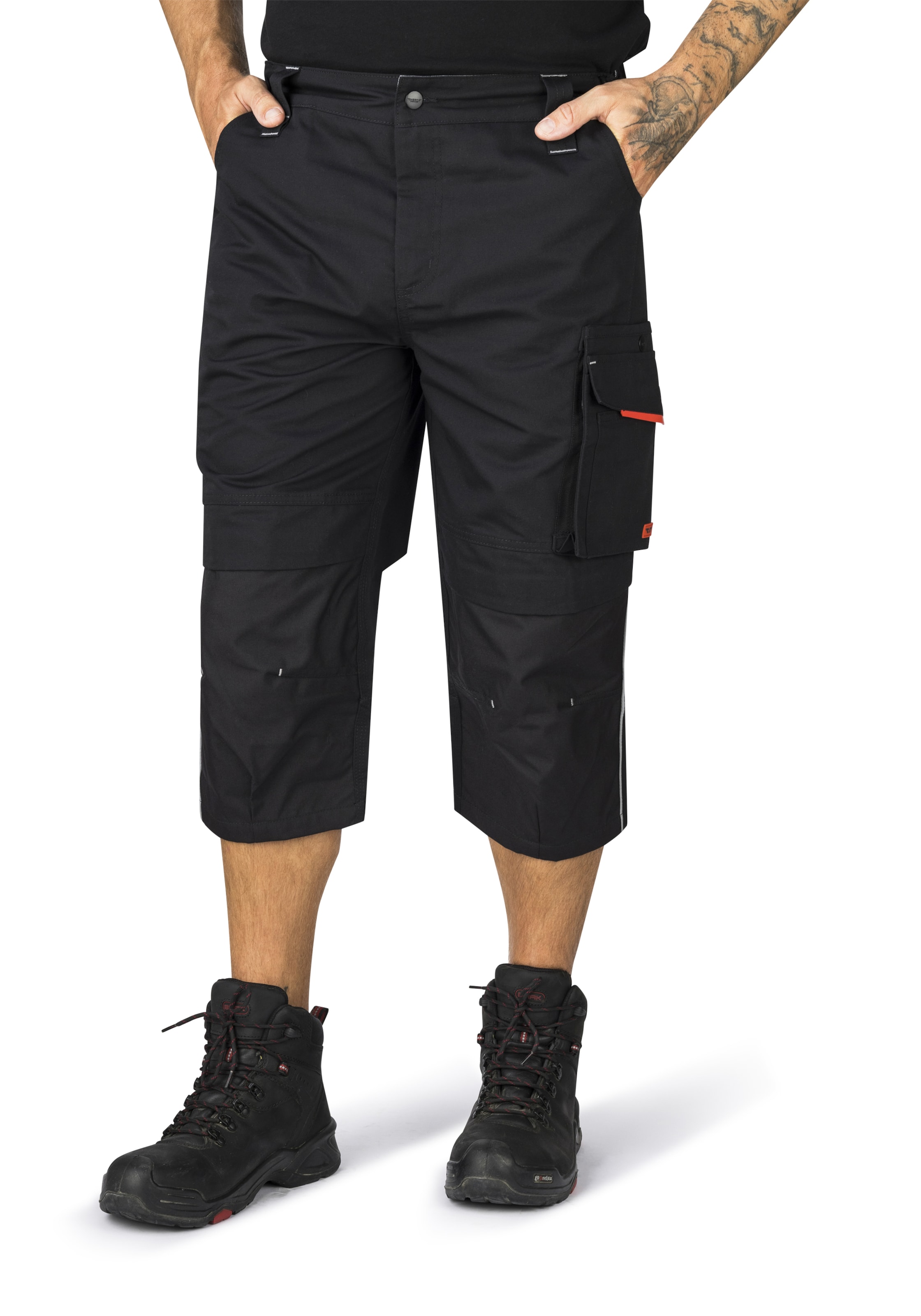 Regular Pantalon cargo 'TACOMA' Hero en noir : devant