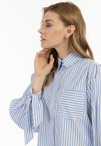 Camicia da donna di DreiMaster Vintage in blu