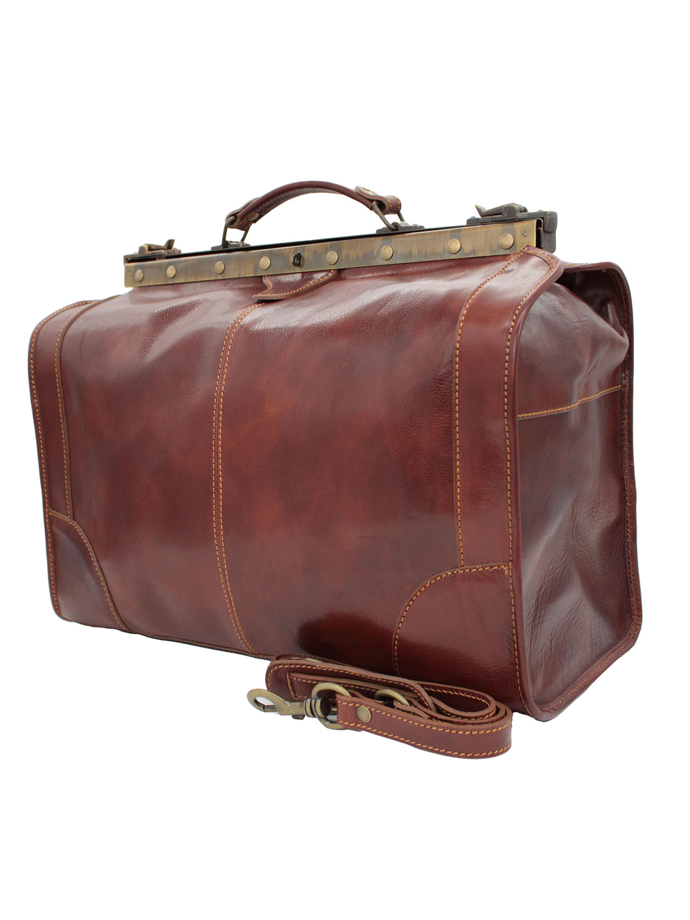 bupell Reisetasche 'Riziero'‌‌‌‌‌‌‌‌‌‌ in Braun