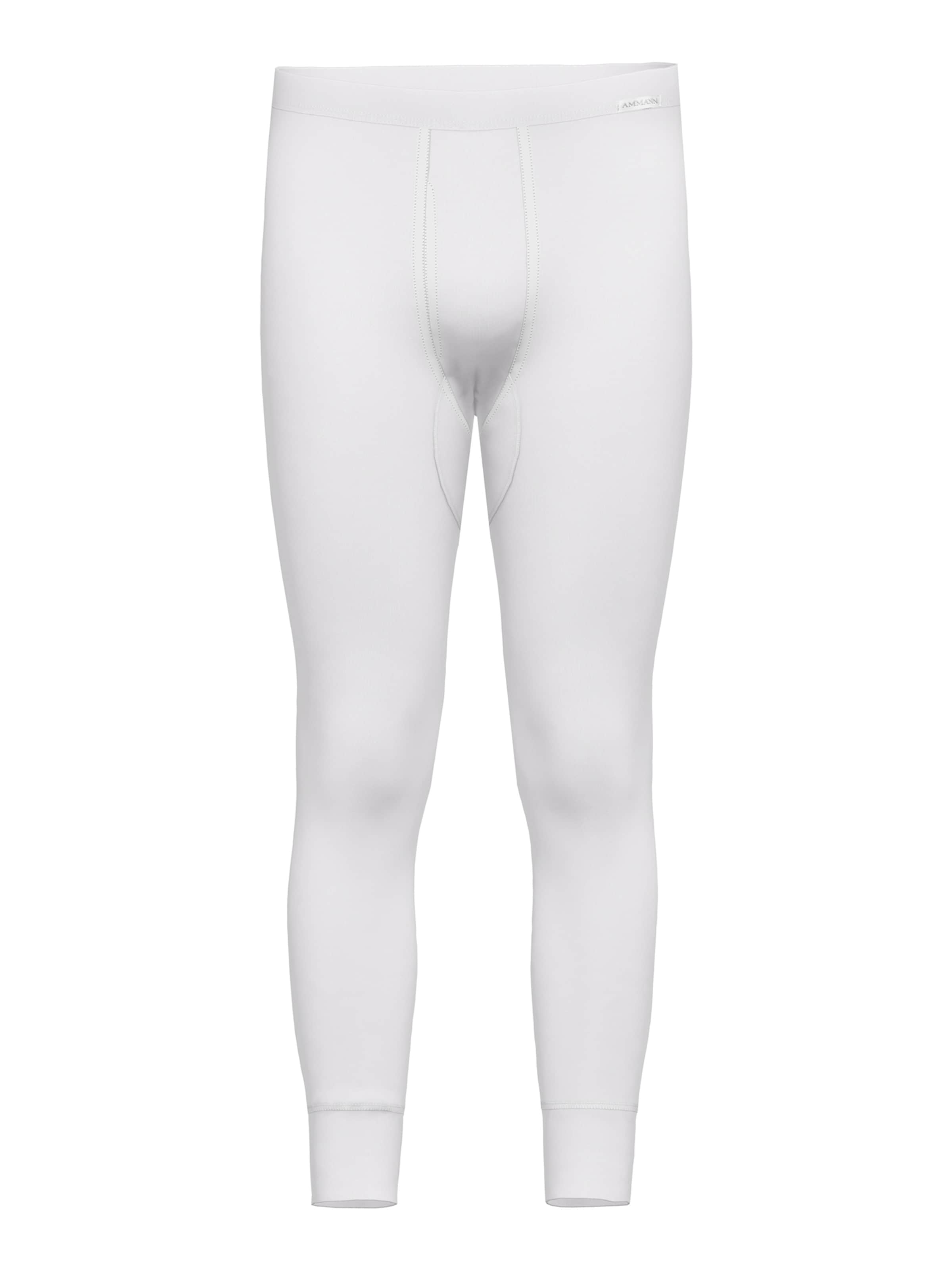 Sous-vêtements longs ' Premium Feinripp ' Ammann en blanc
