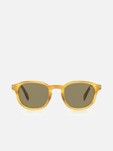 David Beckham Sunglasses in Yellow: front