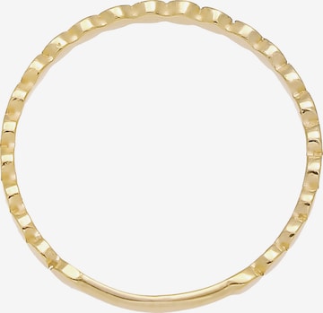 ELLI PREMIUM Ring 'Kreis' in Goud