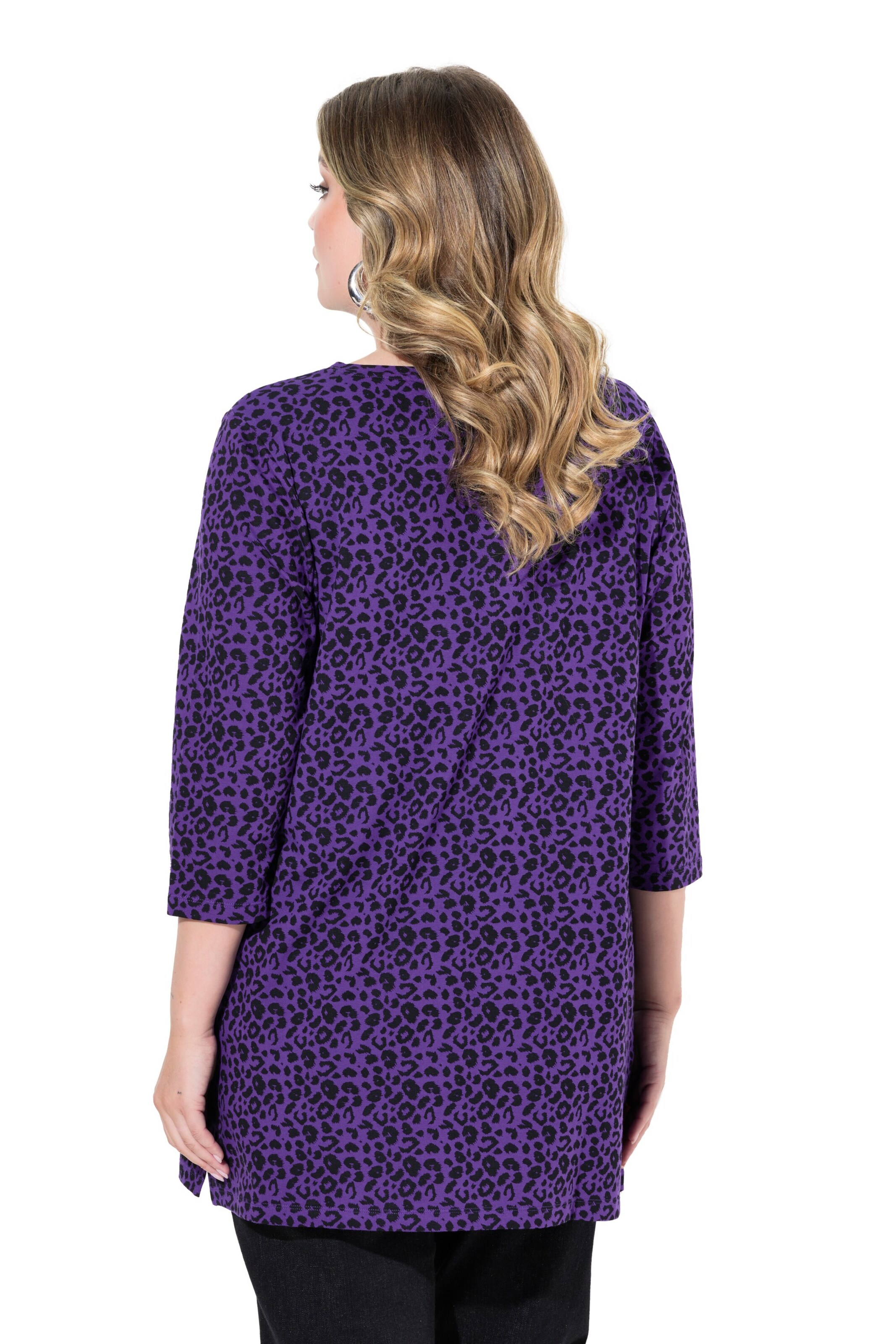 MIAMODA Shirt in Purple
