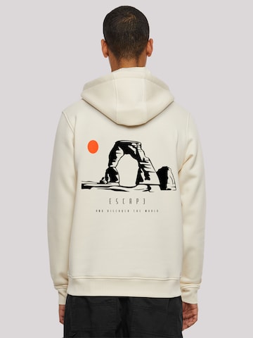 F4NT4STIC Sweatshirt 'Escape Discover the World Savannah' in Beige