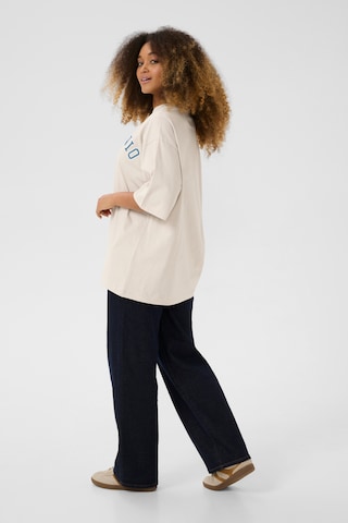 Cream - Camiseta en beige