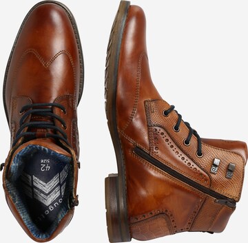 Bottines à lacets 'Lussorio' bugatti en marron