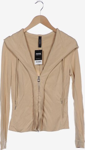 Marc Cain Sweatshirt & Zip-Up Hoodie in S in Beige: front