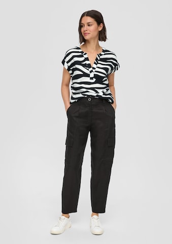 s.Oliver Bluse in Schwarz