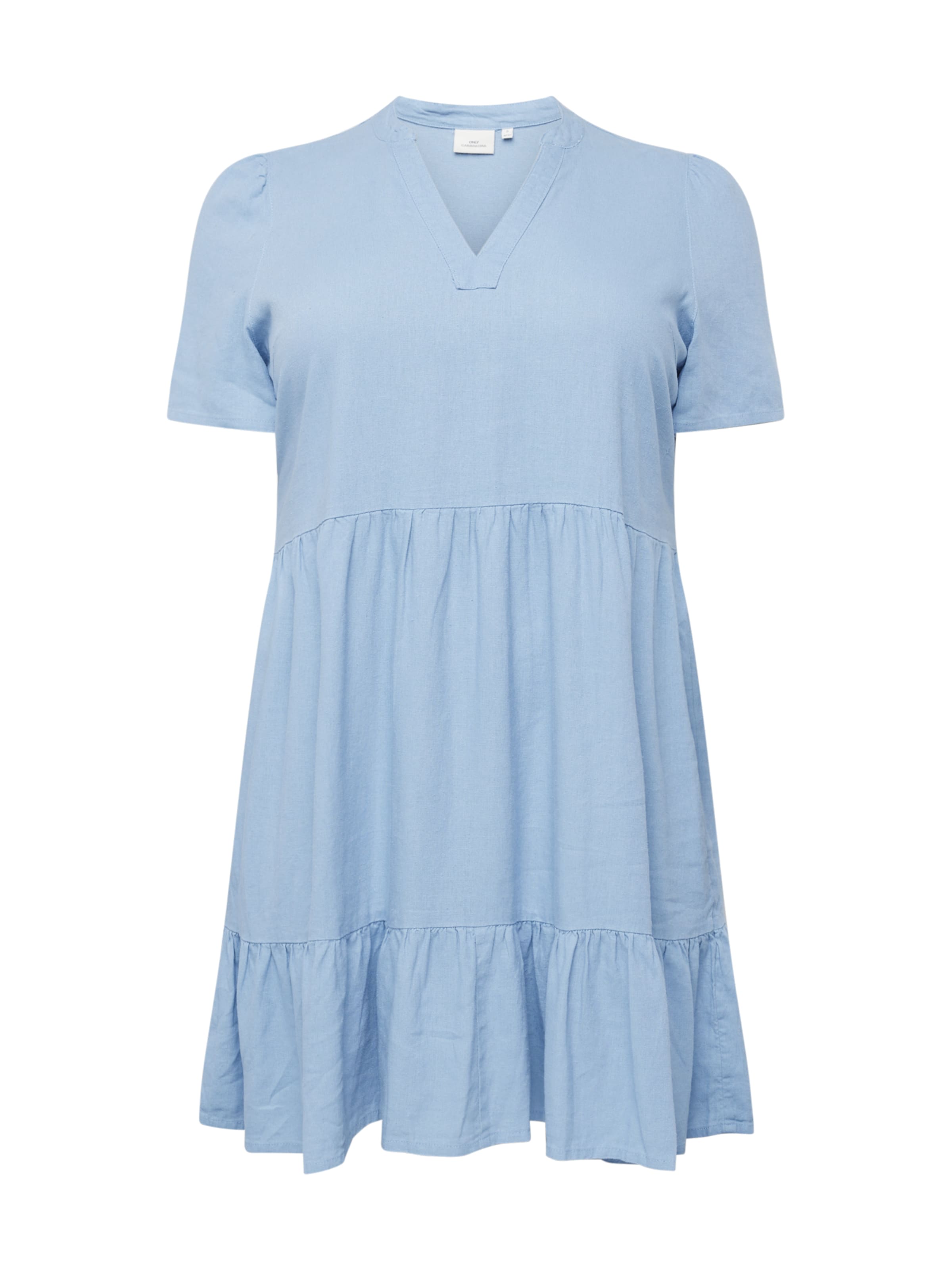 ONLY Carmakoma Рокля 'TIRI' в синьо: отпред