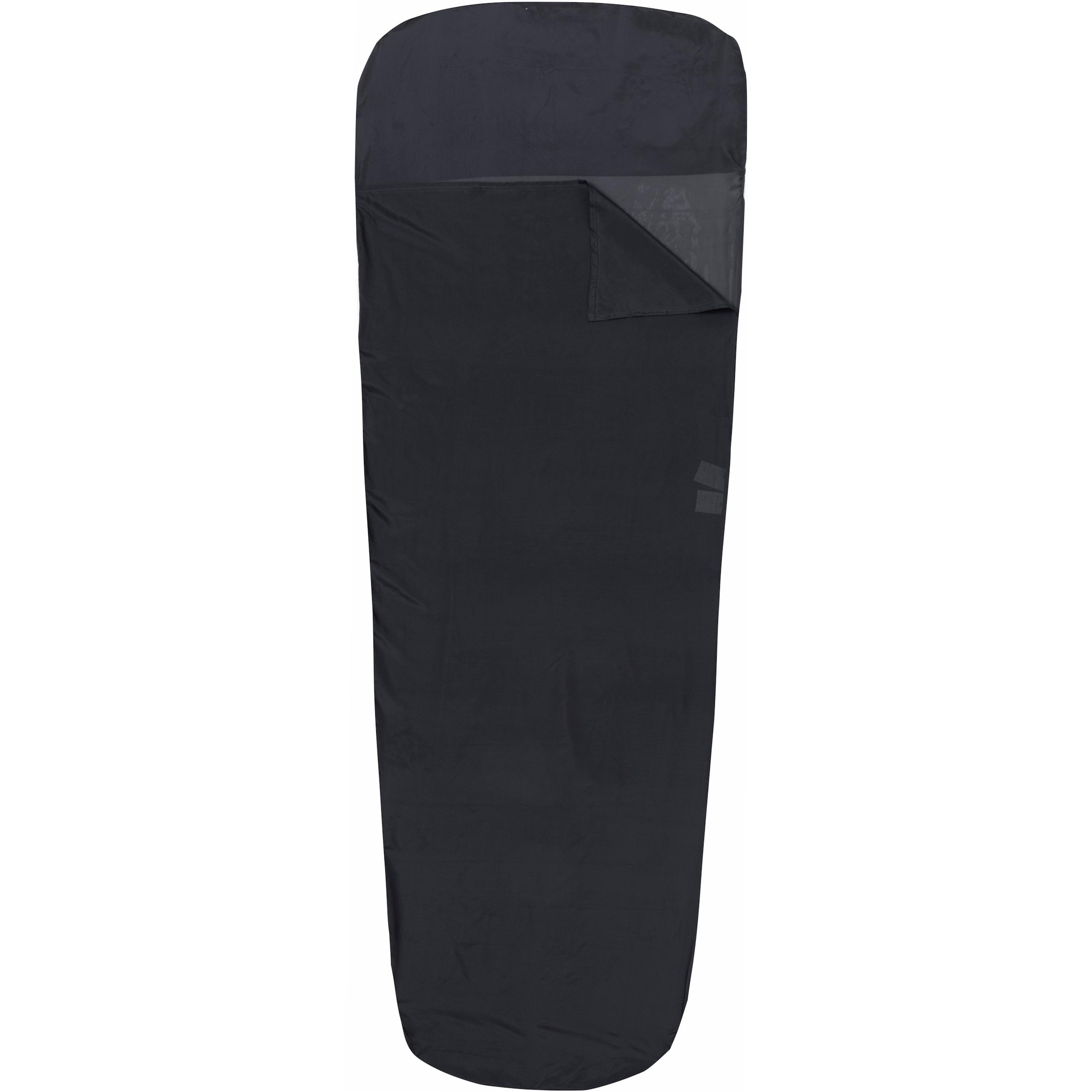 MCKINLEY Hüttenschlafsack 'Mummy' in Schwarz: Vorderseite