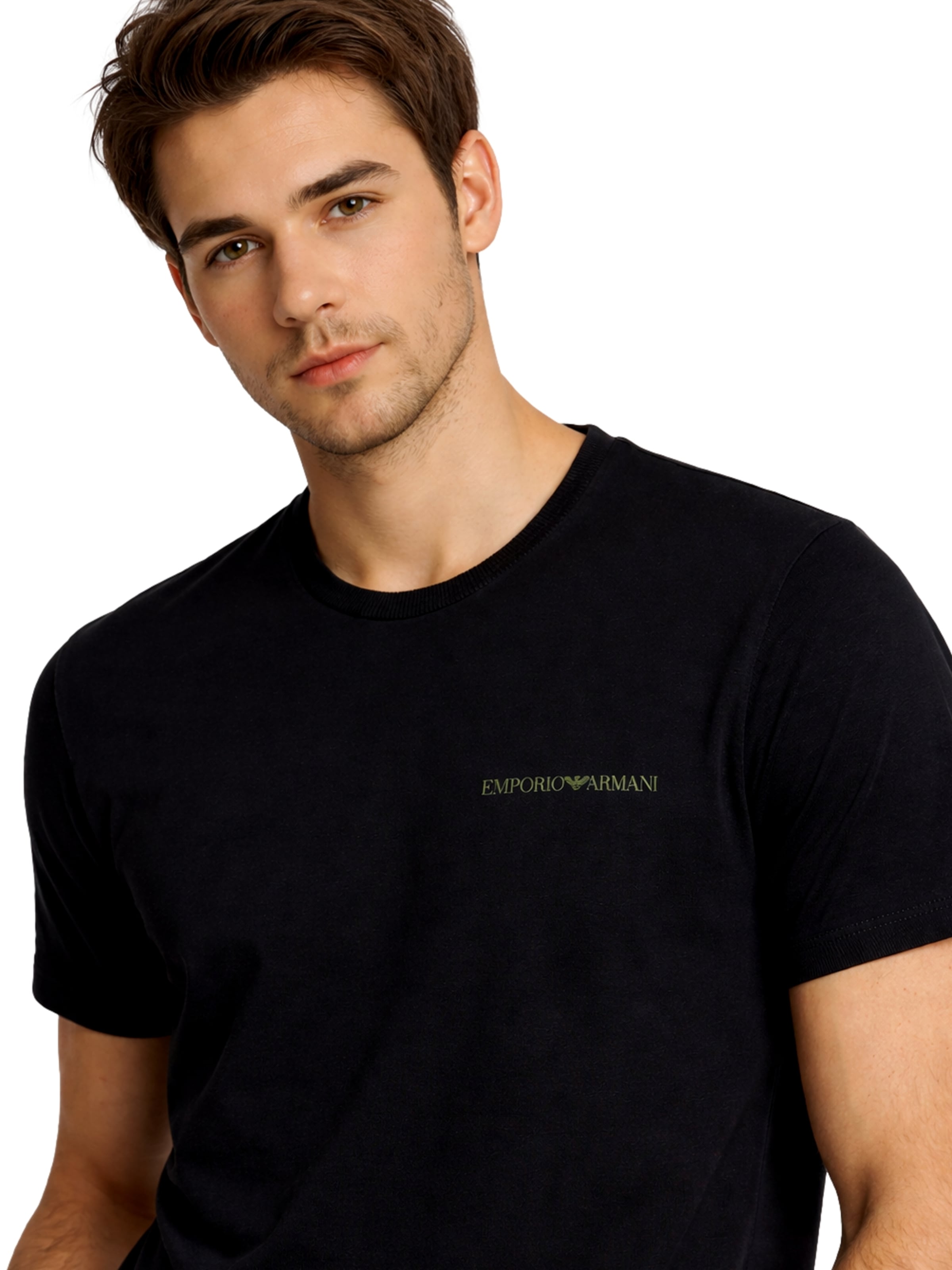 Emporio Armani - Camisa em preto