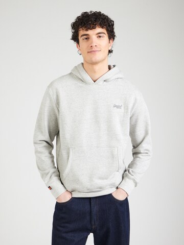 Superdry - Sudadera 'Essential' en gris: frente