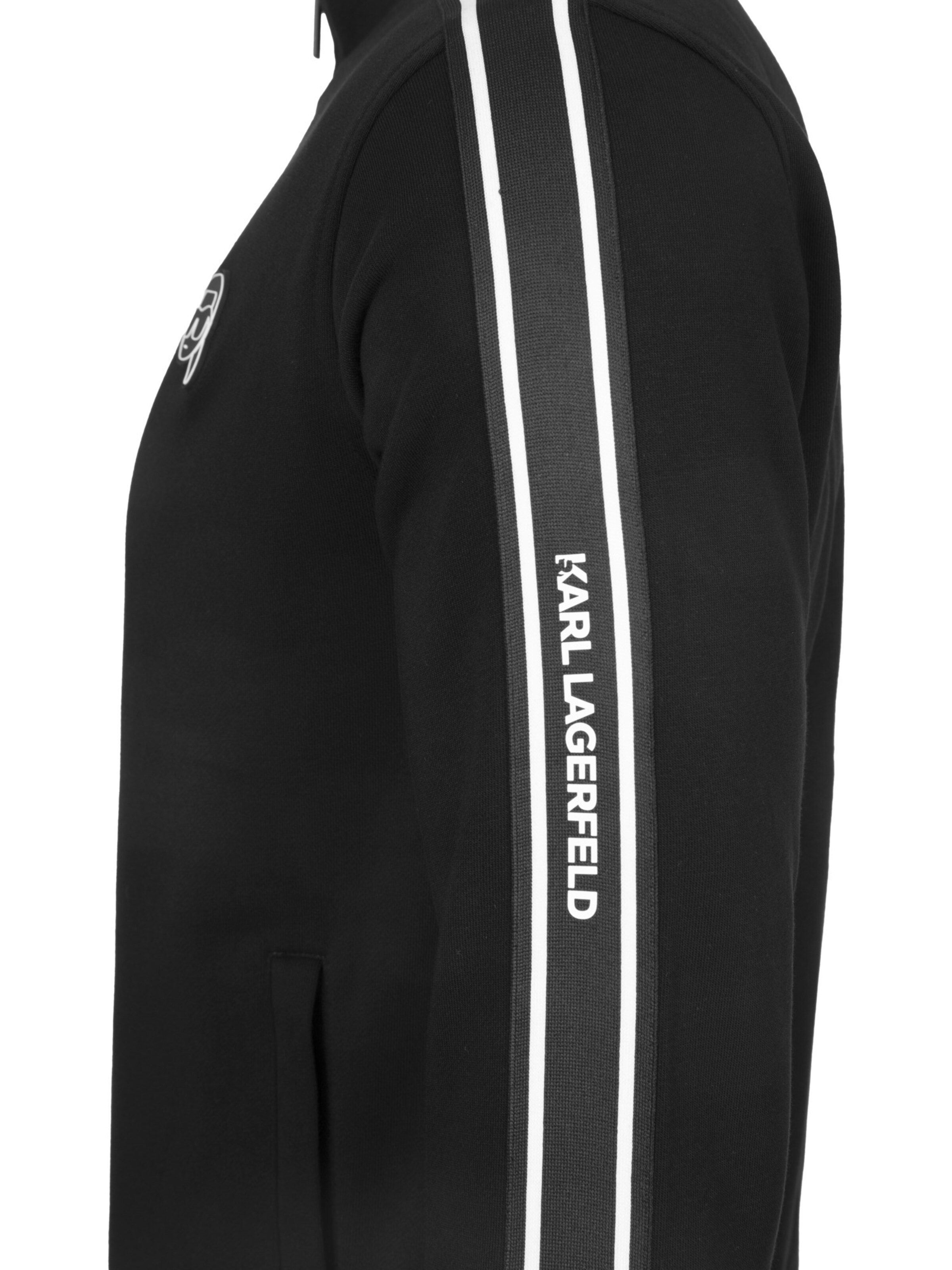 Karl Lagerfeld Sweat jacket '705043' in Black