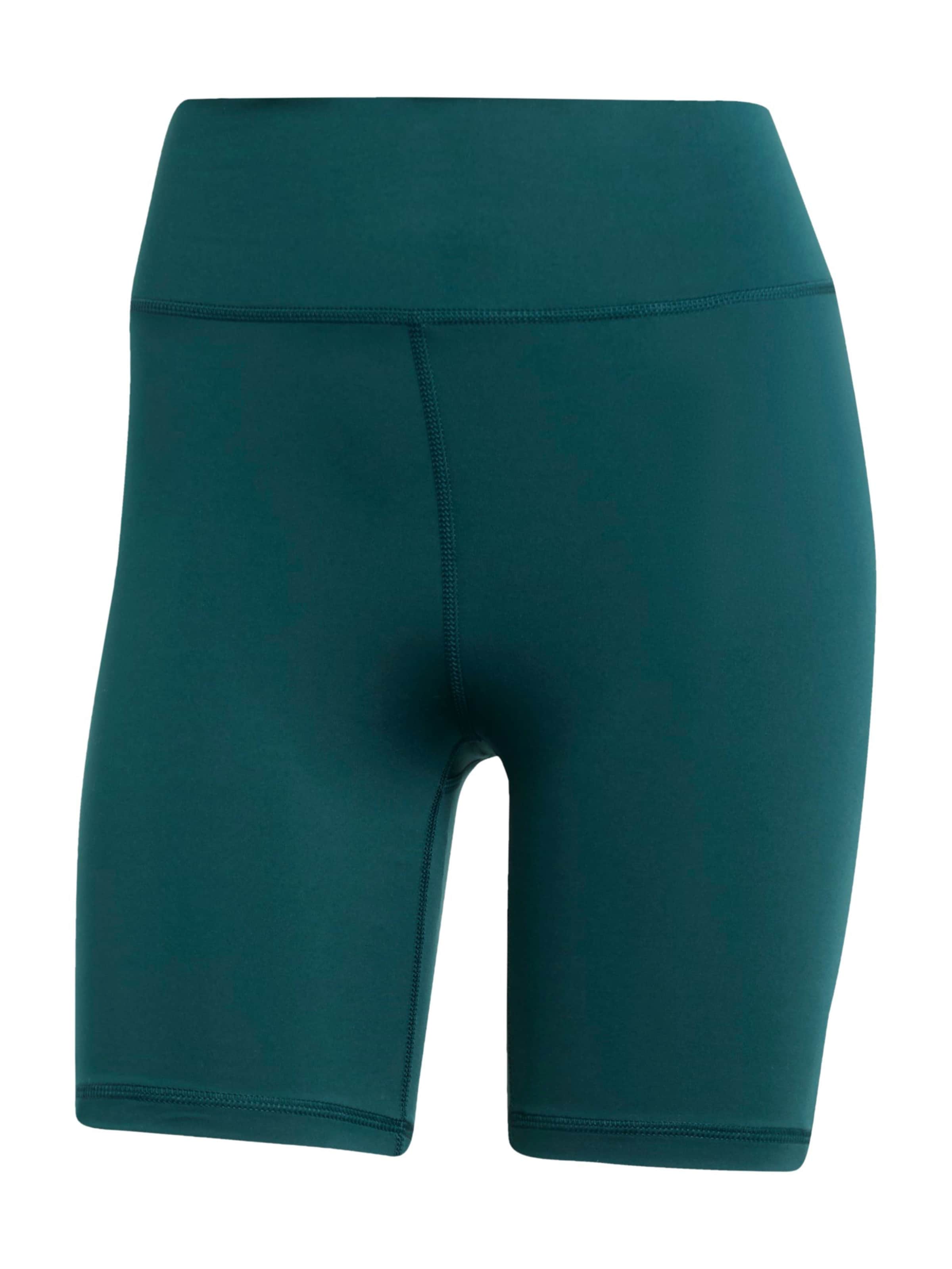 ADIDAS PERFORMANCE Športne hlače 'All Me Ess' | zelena barva: sprednja stran