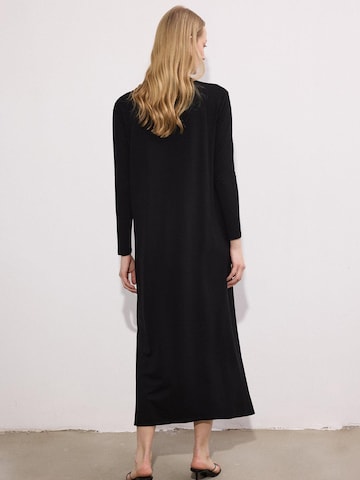 Robe 'Basic Viscose Dress' Touché Privé en noir