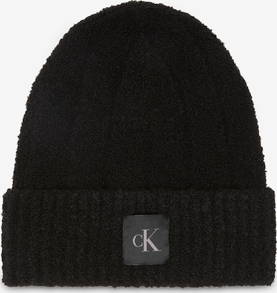Megzta kepurė iš Calvin Klein, spalva – juoda, Prekių apžvalga