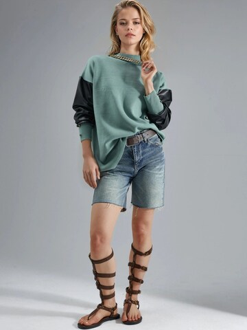 My fashion Sweater 'Pullover' in Green