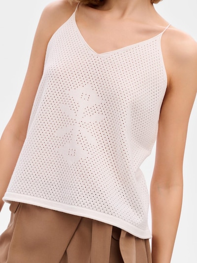 Blue Shadow Blouse 'Top Lena' in S-M in Ecru, Item view