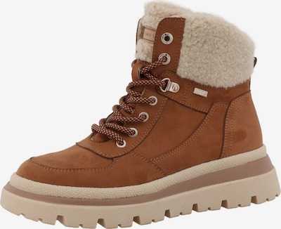 Suvarstomieji kulkšnis dengiantys batai iš TOM TAILOR, spalva – ruda, Prekių apžvalga