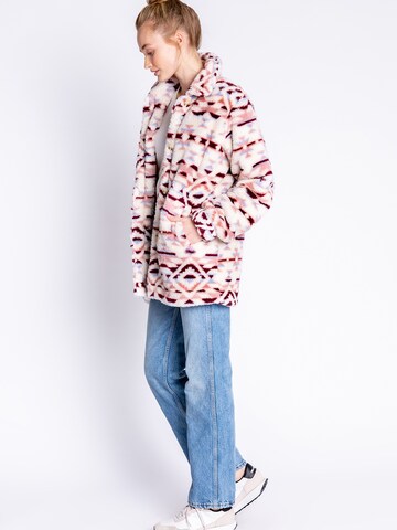 Veste en polaire 'Cozy Shacket' PJ Salvage en rose